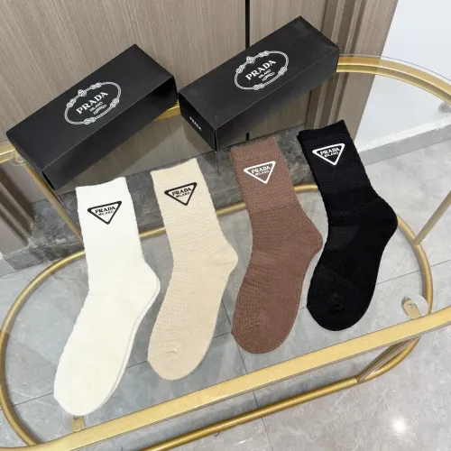 Replica Prada Socks #1401476 $34.00 USD for Wholesale