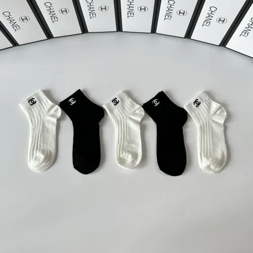 Replica Chanel Socks #1401609 $29.00 USD for Wholesale