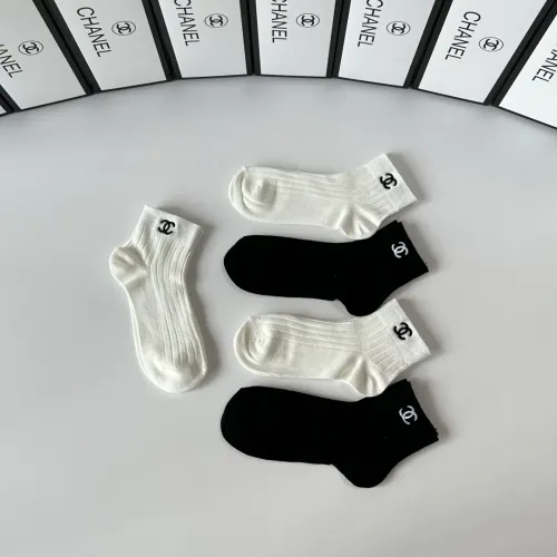 Replica Chanel Socks #1401609 $29.00 USD for Wholesale