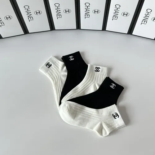 Replica Chanel Socks #1401609 $29.00 USD for Wholesale