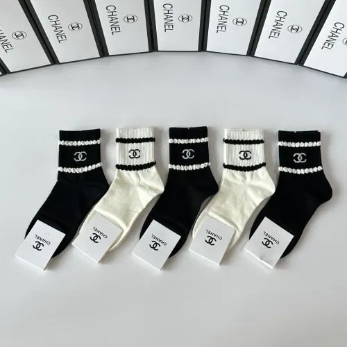 Replica Chanel Socks #1401610 $27.00 USD for Wholesale