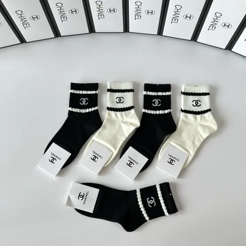 Replica Chanel Socks #1401610 $27.00 USD for Wholesale