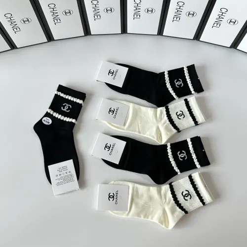 Replica Chanel Socks #1401610 $27.00 USD for Wholesale