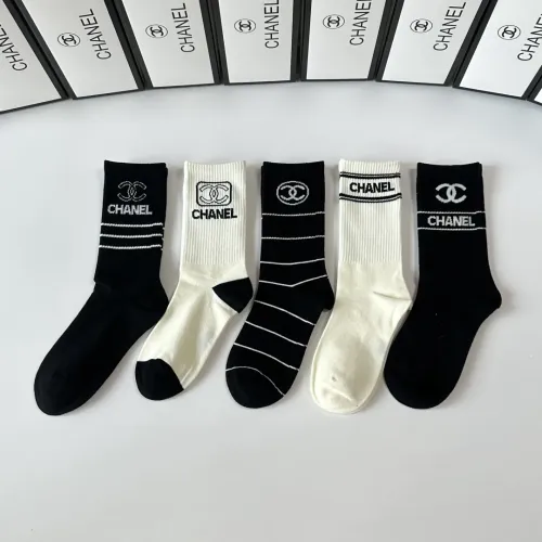 Replica Chanel Socks #1401611 $29.00 USD for Wholesale