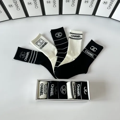Replica Chanel Socks #1401611 $29.00 USD for Wholesale