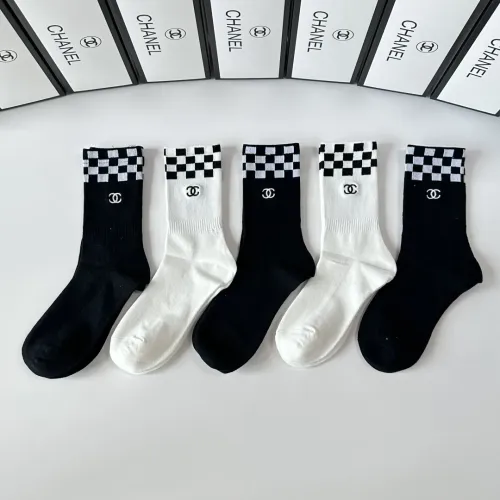 Replica Chanel Socks #1401612 $29.00 USD for Wholesale