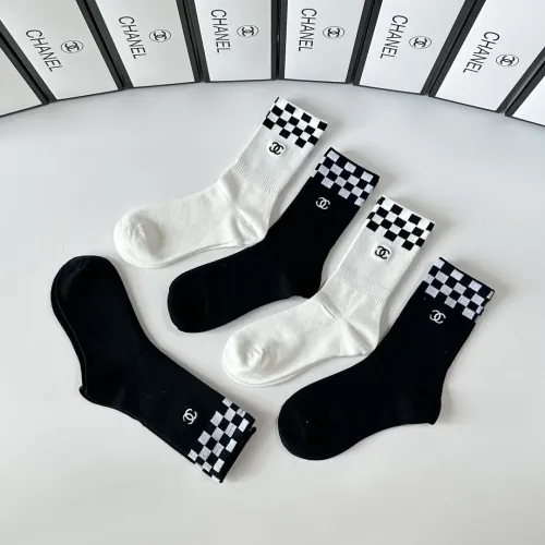 Replica Chanel Socks #1401612 $29.00 USD for Wholesale