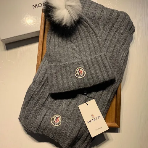 Moncler Hat and Scarf Set #1401858 $60.00 USD, Wholesale Replica Moncler Hat and Scarf and Glove Set