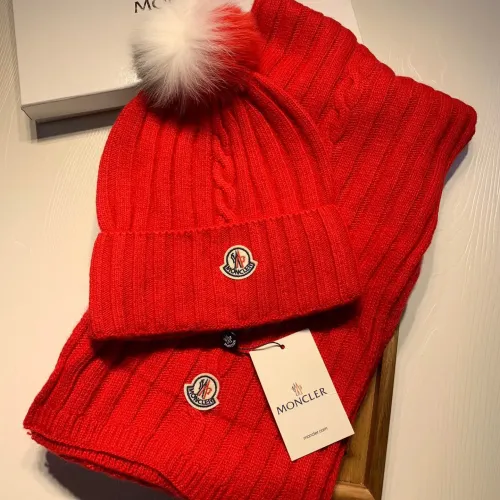 Moncler Hat and Scarf Set #1401859 $60.00 USD, Wholesale Replica Moncler Hat and Scarf and Glove Set