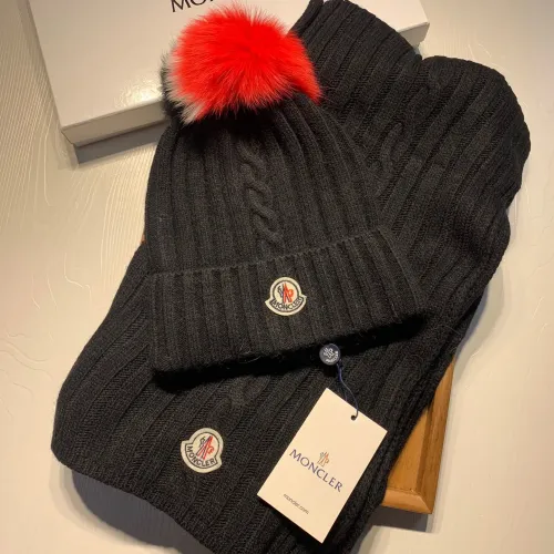 Moncler Hat and Scarf Set #1401860 $60.00 USD, Wholesale Replica Moncler Hat and Scarf and Glove Set