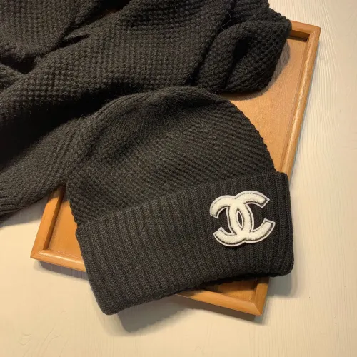 Replica Chanel Hat and Scarf Set #1401868 $52.00 USD for Wholesale