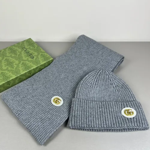 Gucci Hat and Scarf Set #1401871 $45.00 USD, Wholesale Replica Gucci Hat and Scarf and Glove Set