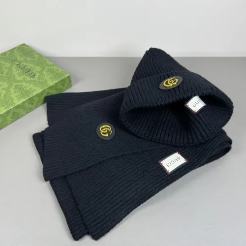 Replica Gucci Hat and Scarf Set #1401873 $45.00 USD for Wholesale