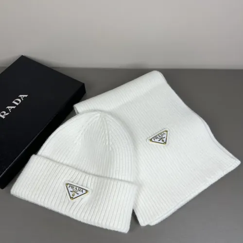 Replica Prada Hat and Scarf Set #1401875 $45.00 USD for Wholesale