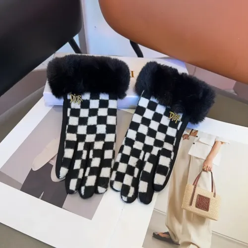 Christian Dior Gloves For Women #1401904 $38.00 USD, Wholesale Replica Christian Dior Gloves