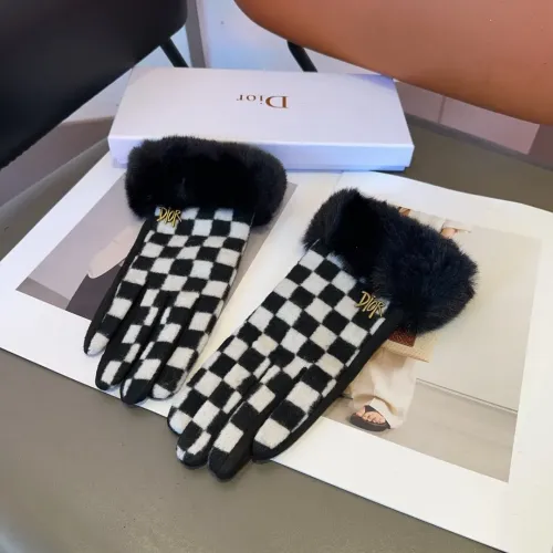 Replica Christian Dior Gloves For Women #1401904 $38.00 USD for Wholesale