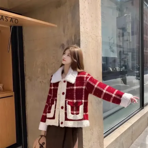 Replica Chanel Coats Long Sleeved For Women #1401909 $68.00 USD for Wholesale