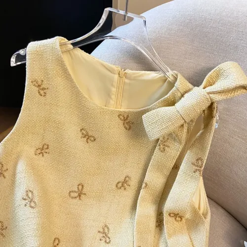 Replica MIU MIU Dresses Sleeveless For Women #1401918 $72.00 USD for Wholesale