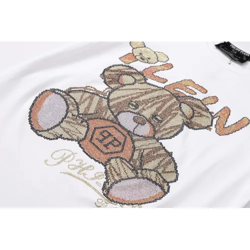 Replica Philipp Plein PP Oversize T-Shirts Short Sleeved For Men #1401924 $29.00 USD for Wholesale