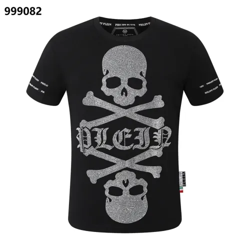 Philipp Plein PP Oversize T-Shirts Short Sleeved For Men #1401931 $29.00 USD, Wholesale Replica Philipp Plein PP T-Shirts