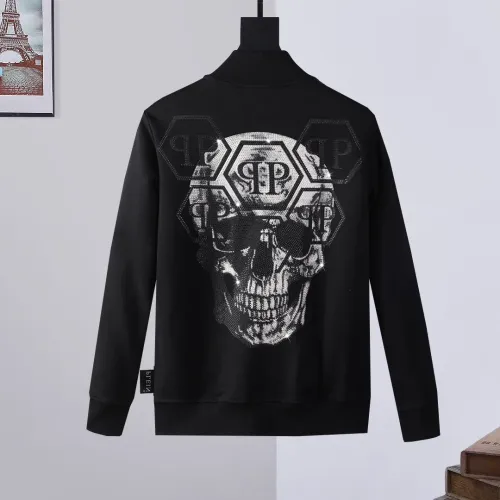 Replica Philipp Plein PP Tracksuits Long Sleeved For Men #1401958 $102.00 USD for Wholesale