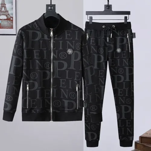 Replica Philipp Plein PP Tracksuits Long Sleeved For Men #1401959 $102.00 USD for Wholesale