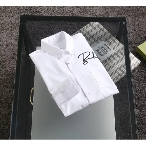 Replica Burberry Shirts Long Sleeved For Men #1402032 $40.00 USD for Wholesale