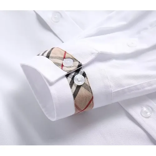 Replica Burberry Shirts Long Sleeved For Men #1402035 $40.00 USD for Wholesale