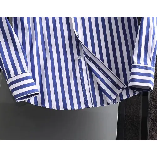 Replica Hermes Shirts Long Sleeved For Men #1402042 $40.00 USD for Wholesale