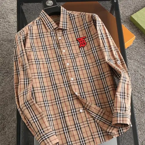 Burberry Shirts Long Sleeved For Men #1402046 $39.00 USD, Wholesale Replica Burberry Shirts