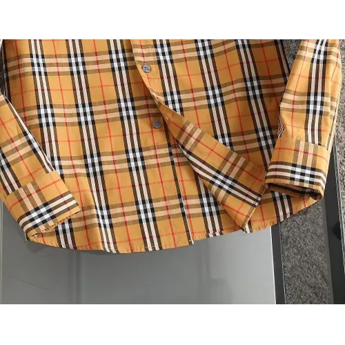 Replica Burberry Shirts Long Sleeved For Men #1402047 $39.00 USD for Wholesale