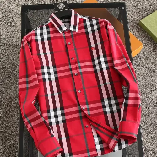 Burberry Shirts Long Sleeved For Men #1402049 $38.00 USD, Wholesale Replica Burberry Shirts