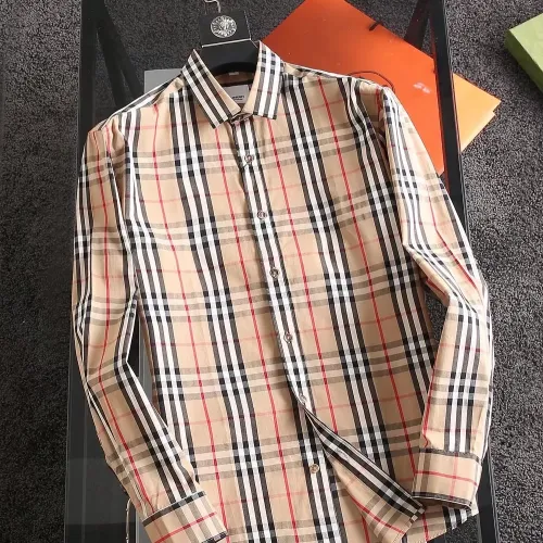 Burberry Shirts Long Sleeved For Men #1402050 $38.00 USD, Wholesale Replica Burberry Shirts
