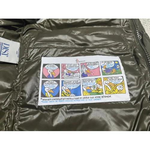 Replica Moncler Down Feather Coat Sleeveless For Men #1402053 $125.00 USD for Wholesale