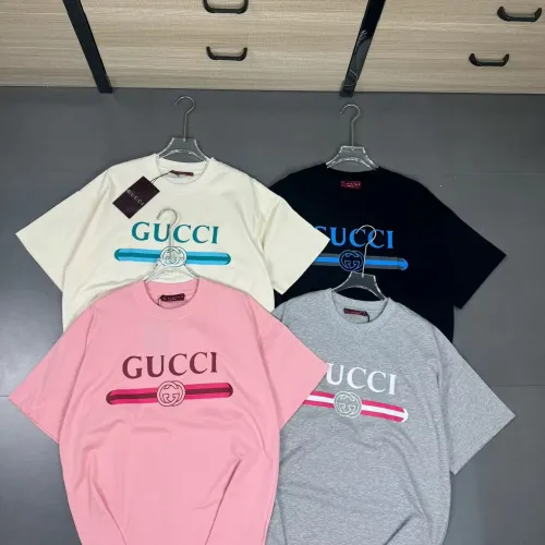 Replica Gucci T-Shirts Short Sleeved For Unisex #1402139 $32.00 USD for Wholesale