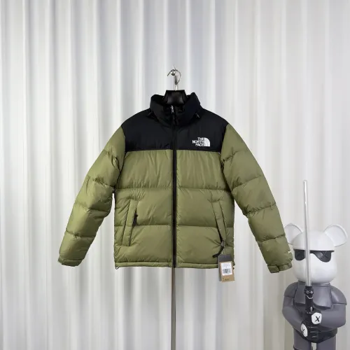 The North Face Down Feather Coat Long Sleeved For Unisex #1402140 $105.00 USD, Wholesale Replica The North Face Down Feather Coat