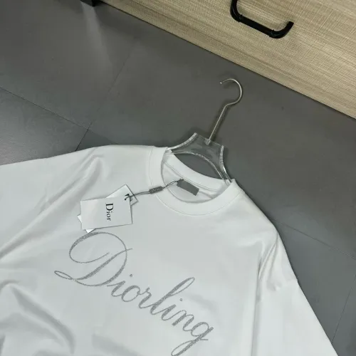 Replica Christian Dior T-Shirts Short Sleeved For Unisex #1402223 $32.00 USD for Wholesale