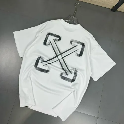 Off-White T-Shirts Short Sleeved For Unisex #1402280 $32.00 USD, Wholesale Replica Off-White T-Shirts