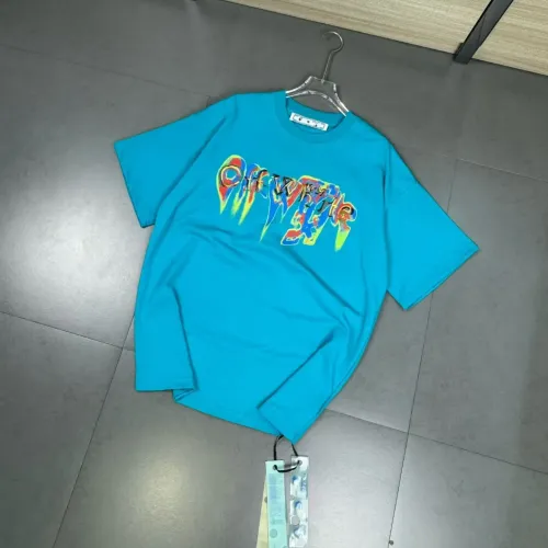 Replica Off-White T-Shirts Short Sleeved For Unisex #1402286 $32.00 USD for Wholesale