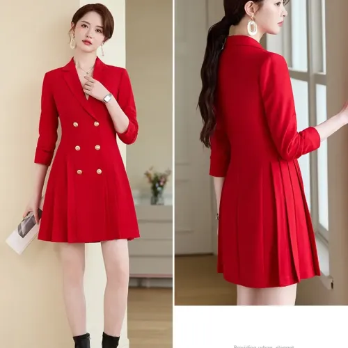 Replica Chanel Dresses Long Sleeved For Women #1402289 $82.00 USD for Wholesale