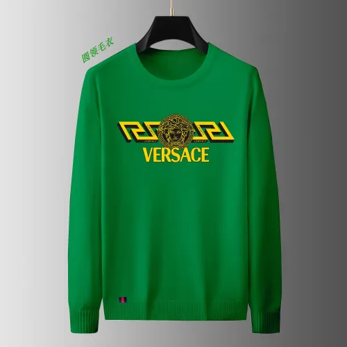 Versace Sweaters Long Sleeved For Men #1402457 $48.00 USD, Wholesale Replica Versace Sweaters
