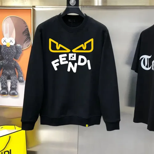 Fendi Hoodies Long Sleeved For Men #1402475 $48.00 USD, Wholesale Replica Fendi Hoodies