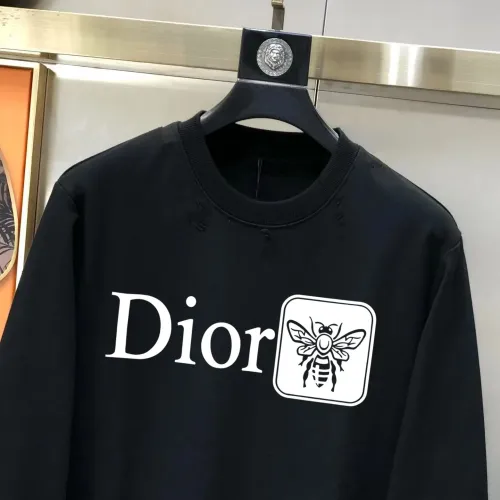 Replica Christian Dior Hoodies Long Sleeved For Men #1402481 $48.00 USD for Wholesale