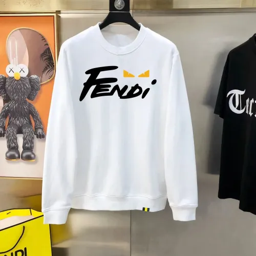 Fendi Hoodies Long Sleeved For Men #1402483 $48.00 USD, Wholesale Replica Fendi Hoodies