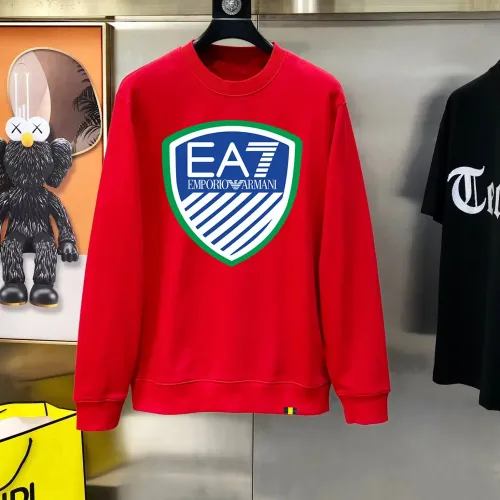 Armani Hoodies Long Sleeved For Men #1402521 $48.00 USD, Wholesale Replica Armani Hoodies