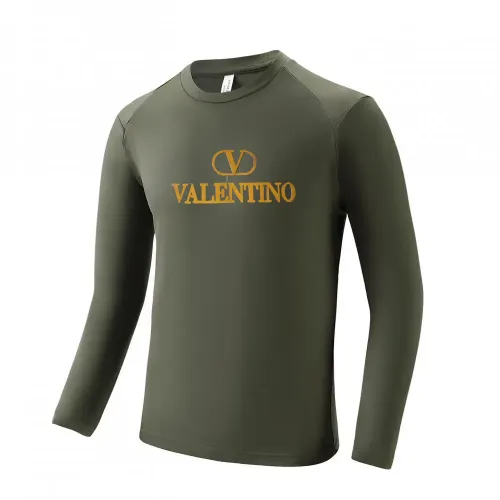 Valentino T-Shirts Long Sleeved For Men #1402537 $42.00 USD, Wholesale Replica Valentino T-Shirts