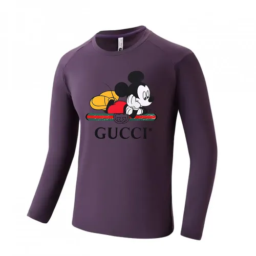 Gucci T-Shirts Long Sleeved For Men #1402593 $42.00 USD, Wholesale Replica Gucci T-Shirts