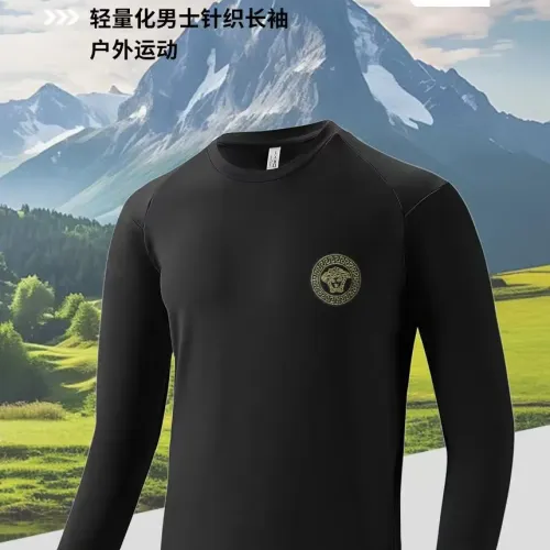 Versace T-Shirts Long Sleeved For Men #1402625 $42.00 USD, Wholesale Replica Versace T-Shirts