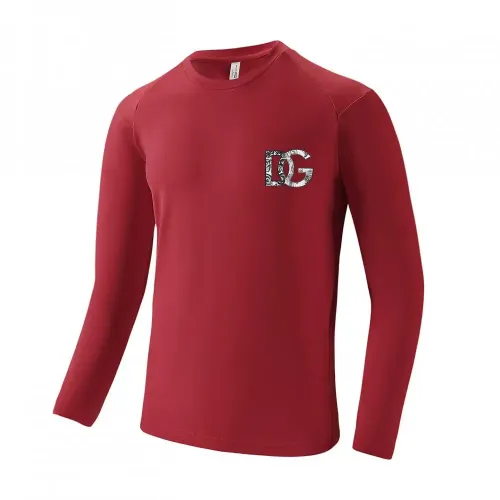 Dolce &amp; Gabbana D&amp;G T-Shirts Long Sleeved For Men #1402627 $42.00 USD, Wholesale Replica Dolce &amp; Gabbana D&amp;G T-Shirts