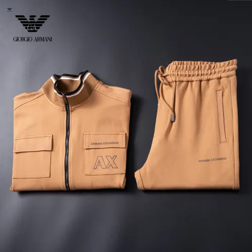 Replica Armani Tracksuits Long Sleeved For Men #1402688 $85.00 USD for Wholesale